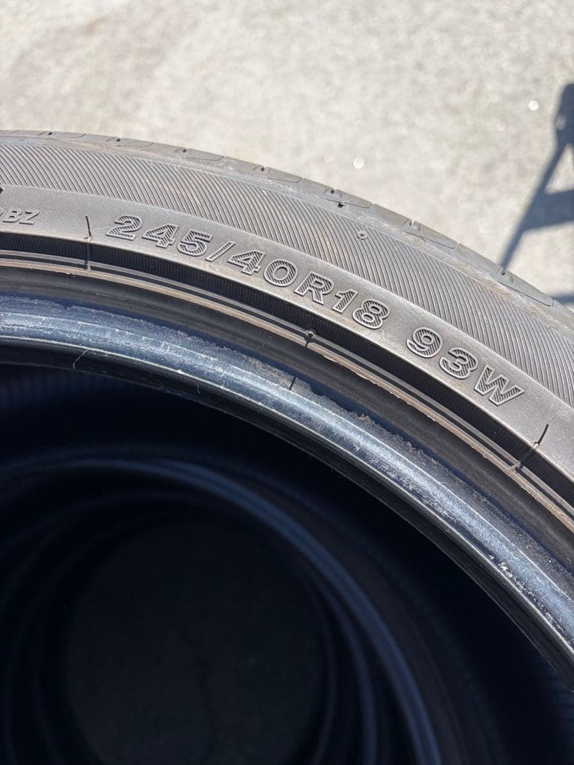 ブリヂストン　レグノ　GR-XⅡ 245/40r18 4本　2023年製
