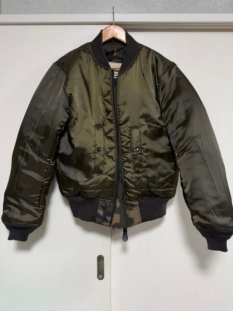 AVIREX 迷彩 MA-1ジャケット U.S. ARMY