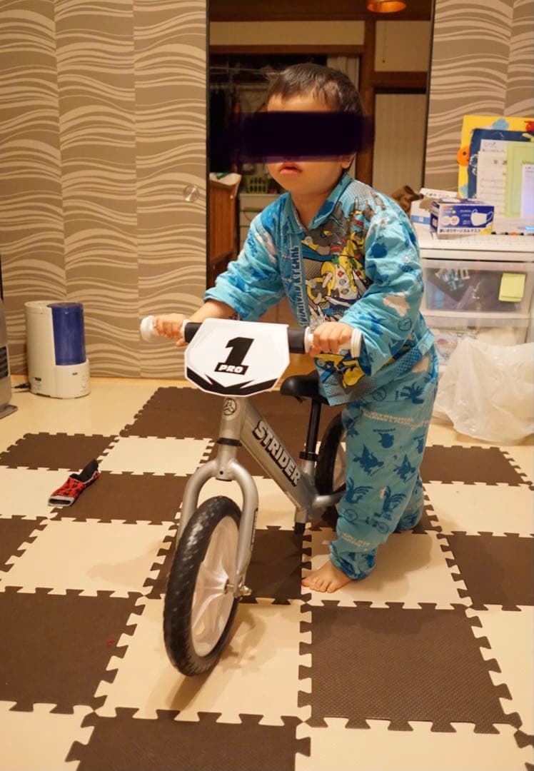 (≧∀≦)さん専用　小改造ストライダーPro 車体&木製スタンド付