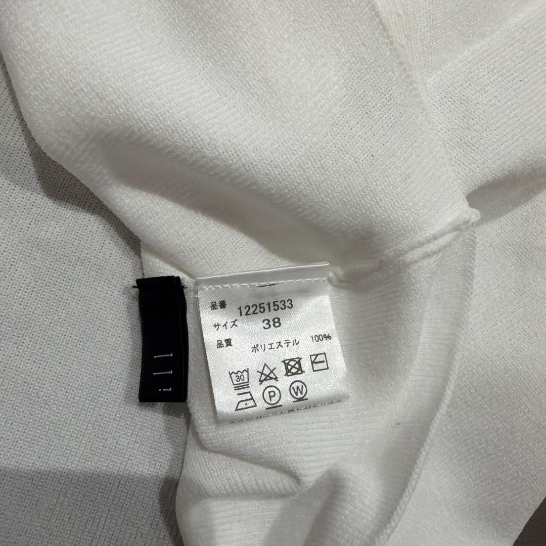 【美品】lelill レリル ハイテク ボレロ ニット 3WAY カーディガン