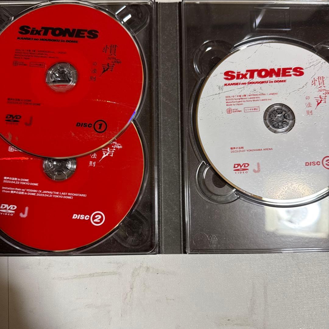 SixTONES 慣声の法則
