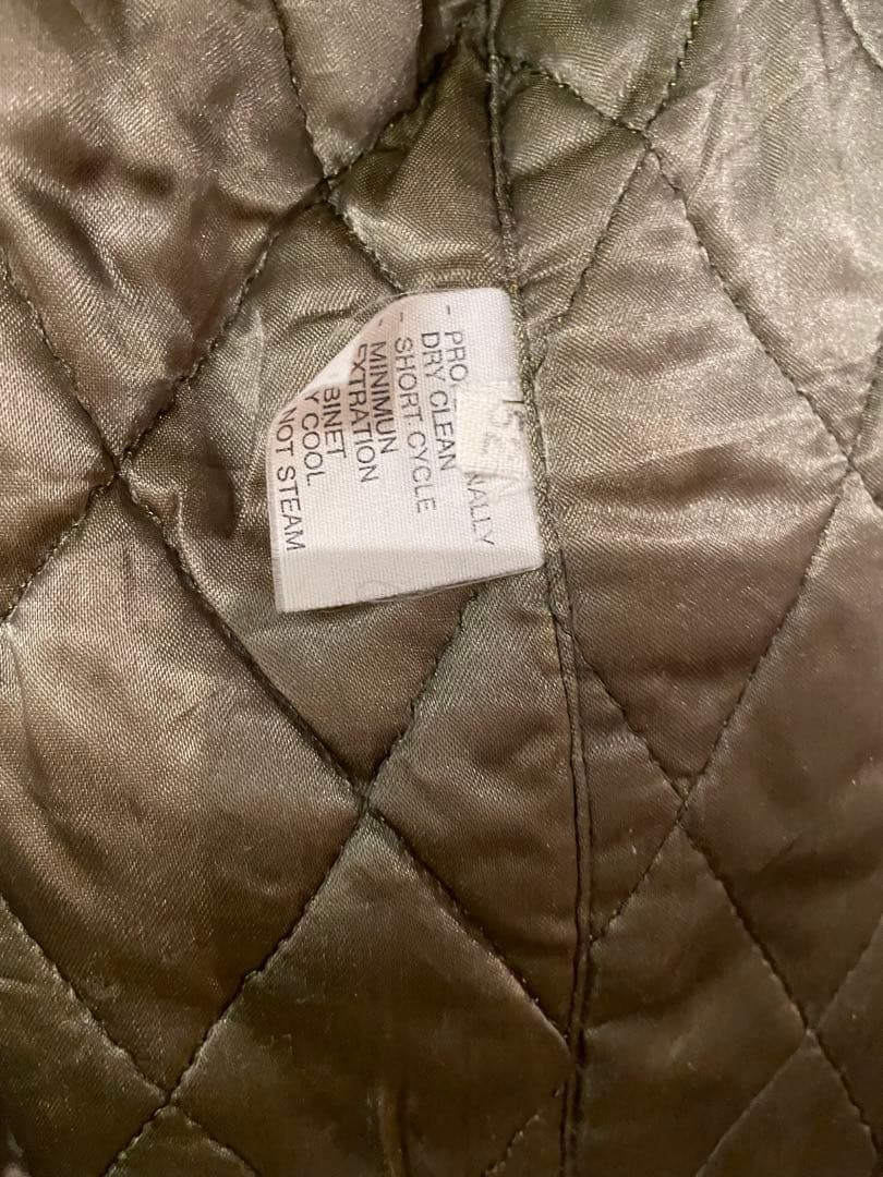 52 実寸XL GIORGIO ARMANI 中綿 コットン Mods Coat