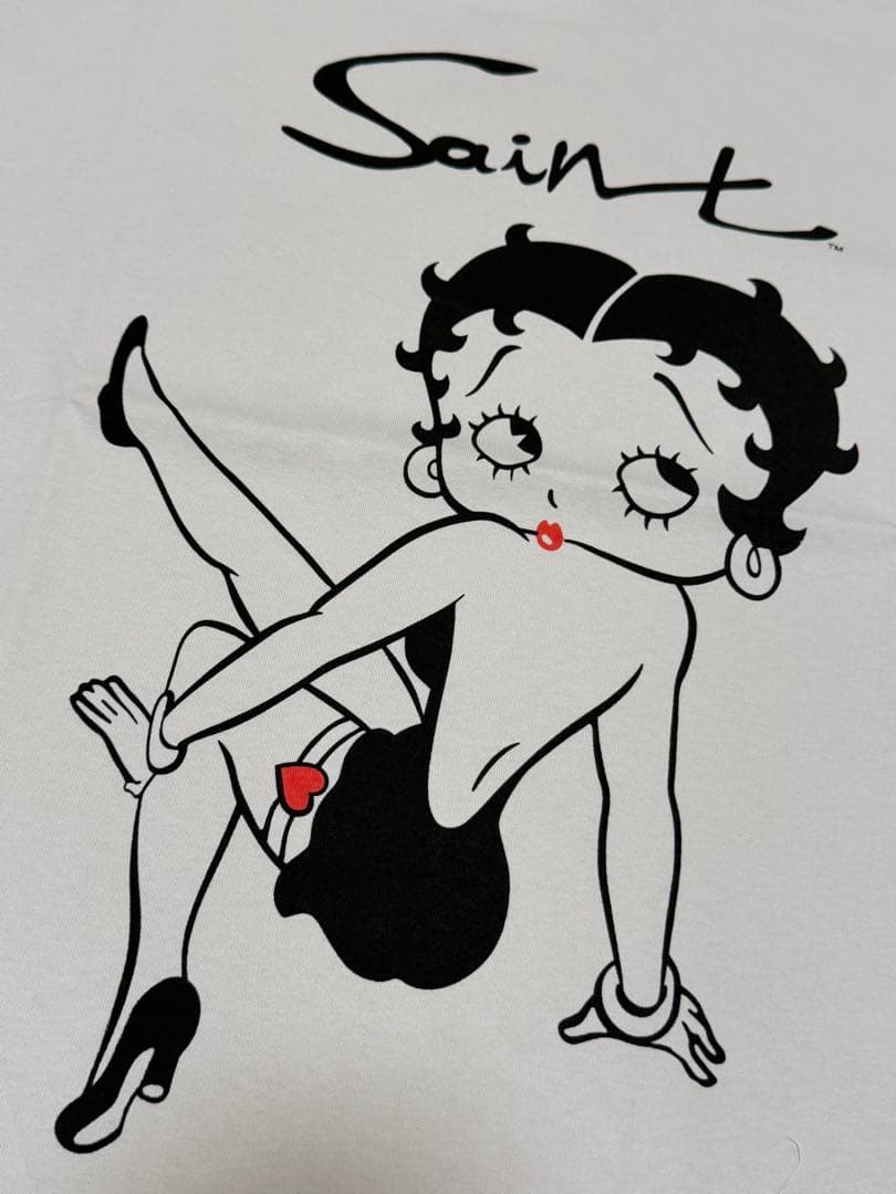 SAINT Mxxxxxx ベティプープ Tシャツ Mサイズ 試着のみ