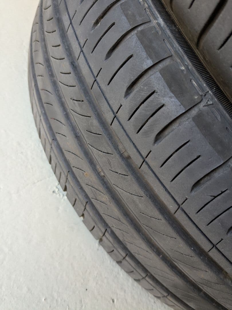 【バリ溝２４年製】１８５／６０R１５ サマータイヤ 4本セット ダンロップ