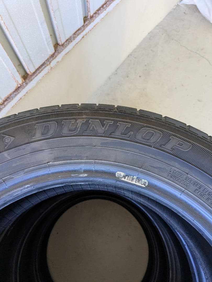 【バリ溝２４年製】１８５／６０R１５ サマータイヤ 4本セット ダンロップ