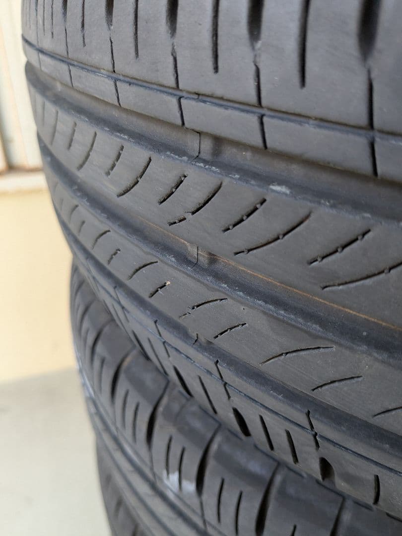 【バリ溝２４年製】１８５／６０R１５ サマータイヤ 4本セット ダンロップ