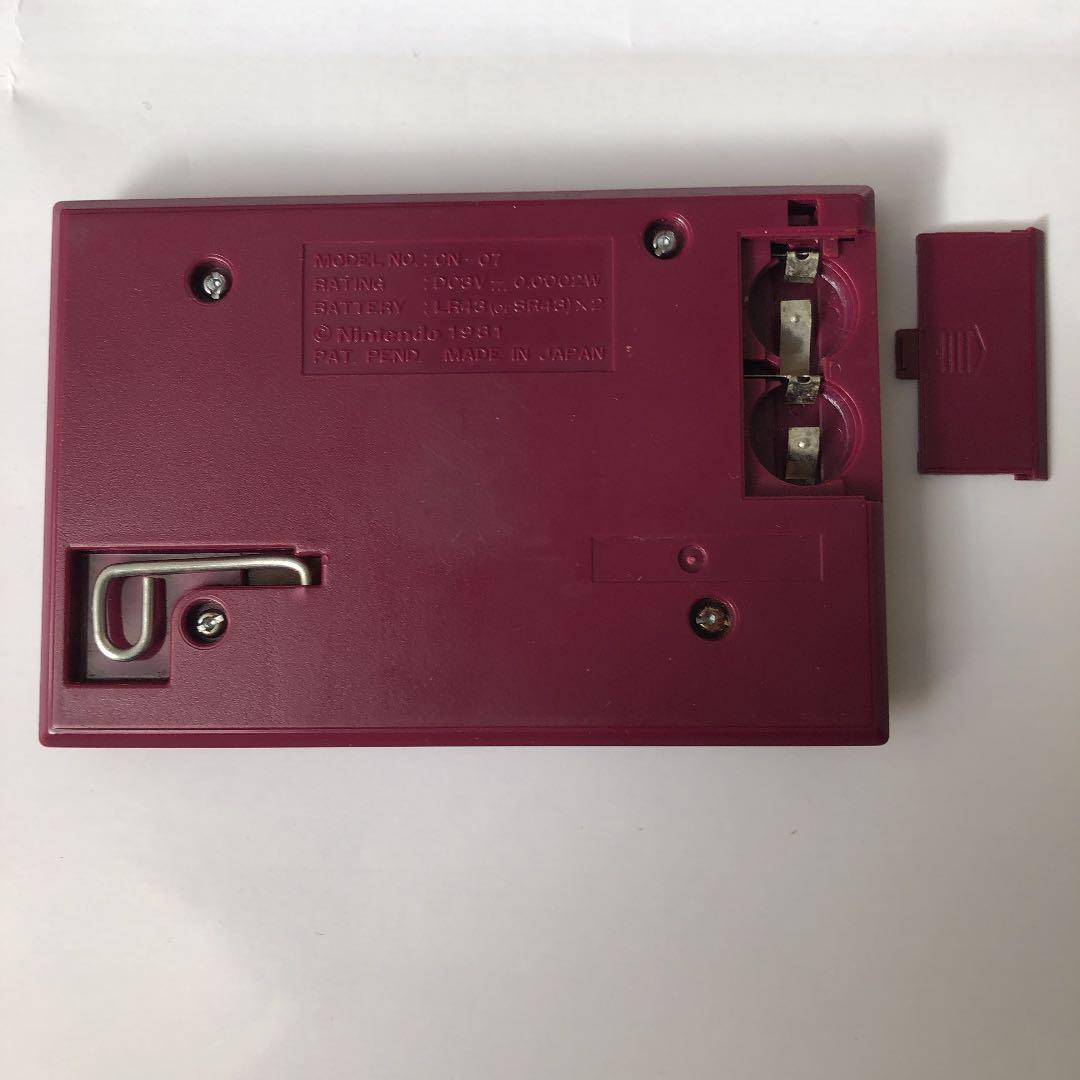 任天堂　ゲーム＆ウォッチ　ヘルメット