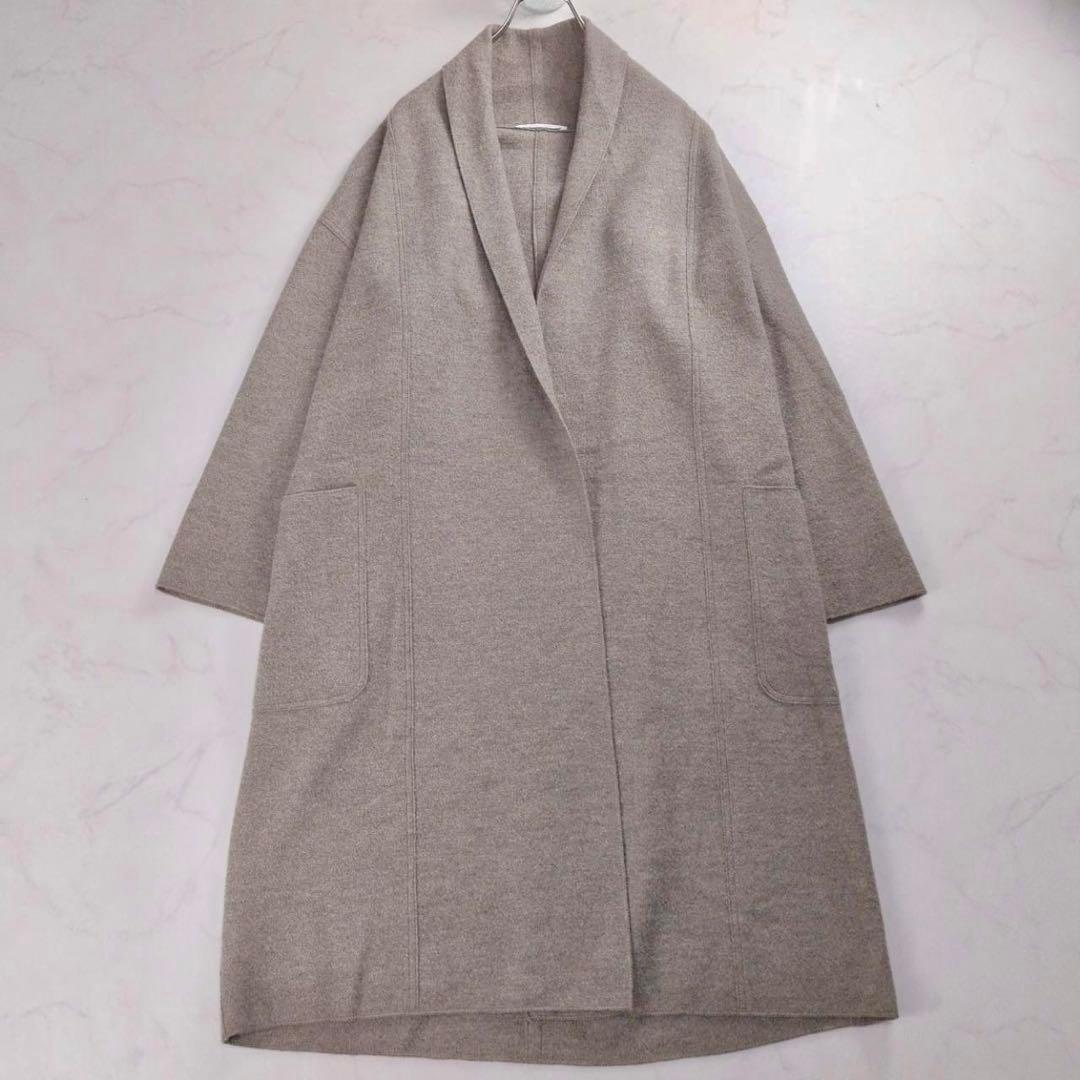 プレインピープル ロングガウンコート オーバーサイズ ベージュ 春◎