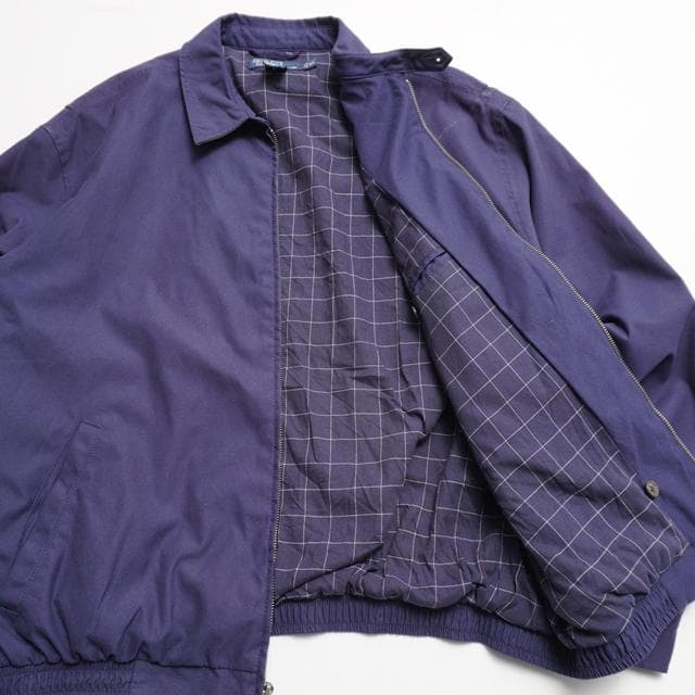 Ralph Lauren スウィングトップ ネイビー XL ワンポイントポニー