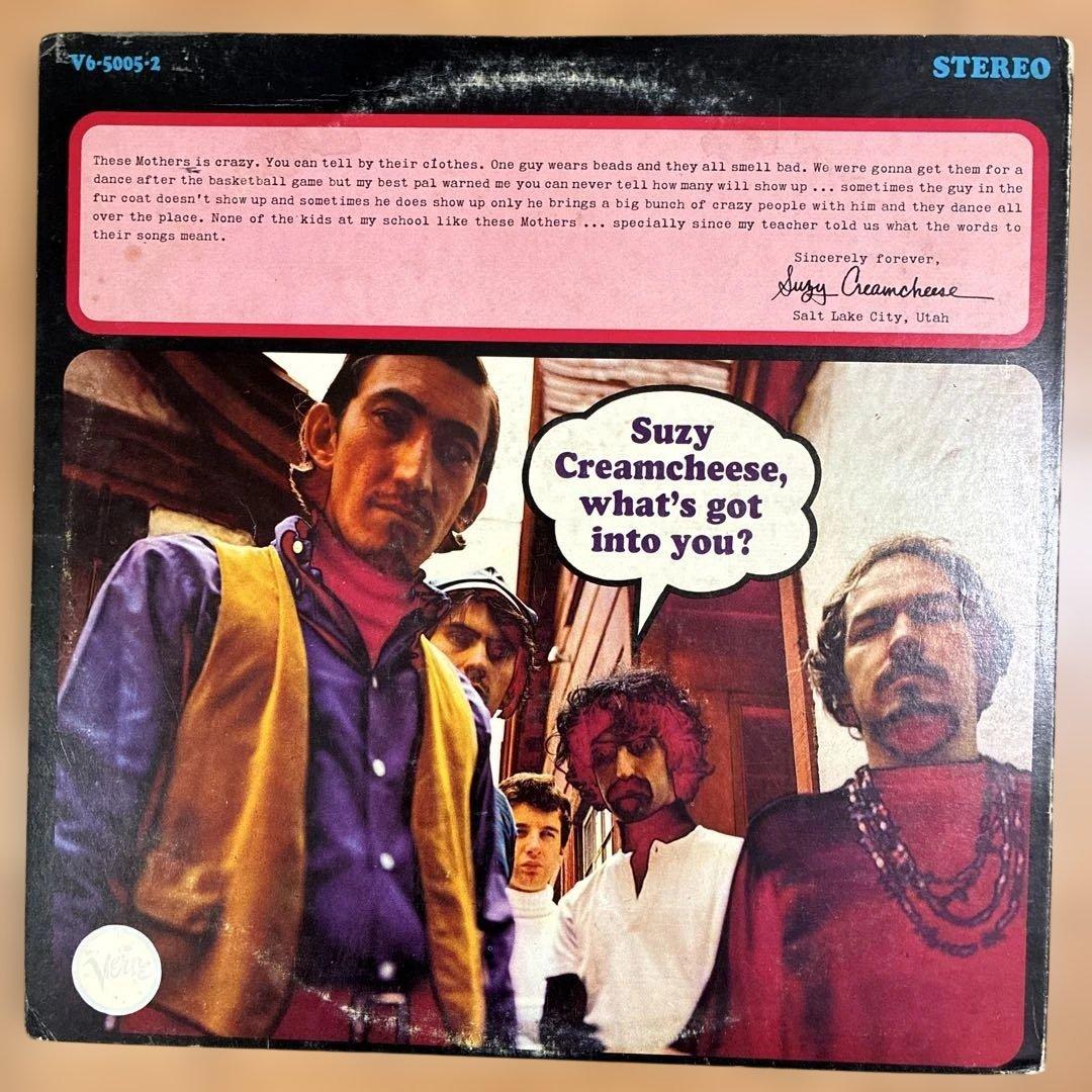 フランクザッパ 名盤 レコード フリークアウト USオリジナル盤