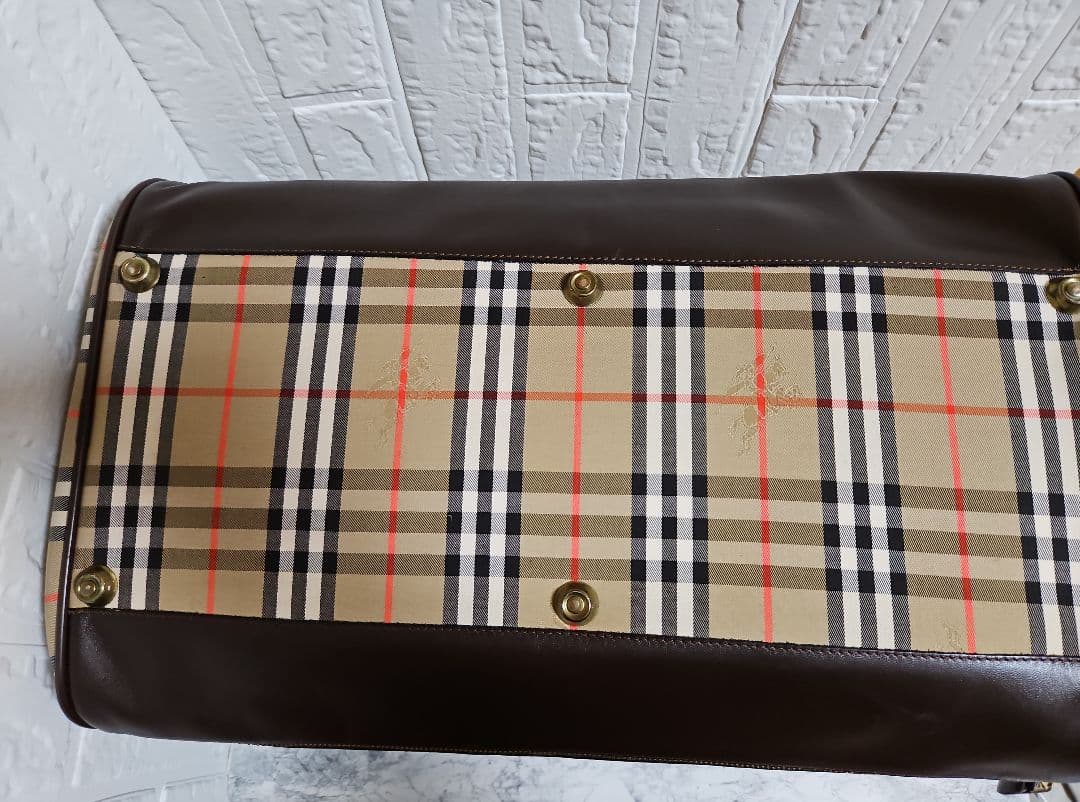 BURBERRY(バーバリー)ボストンバッグ⭐︎旧ロゴ