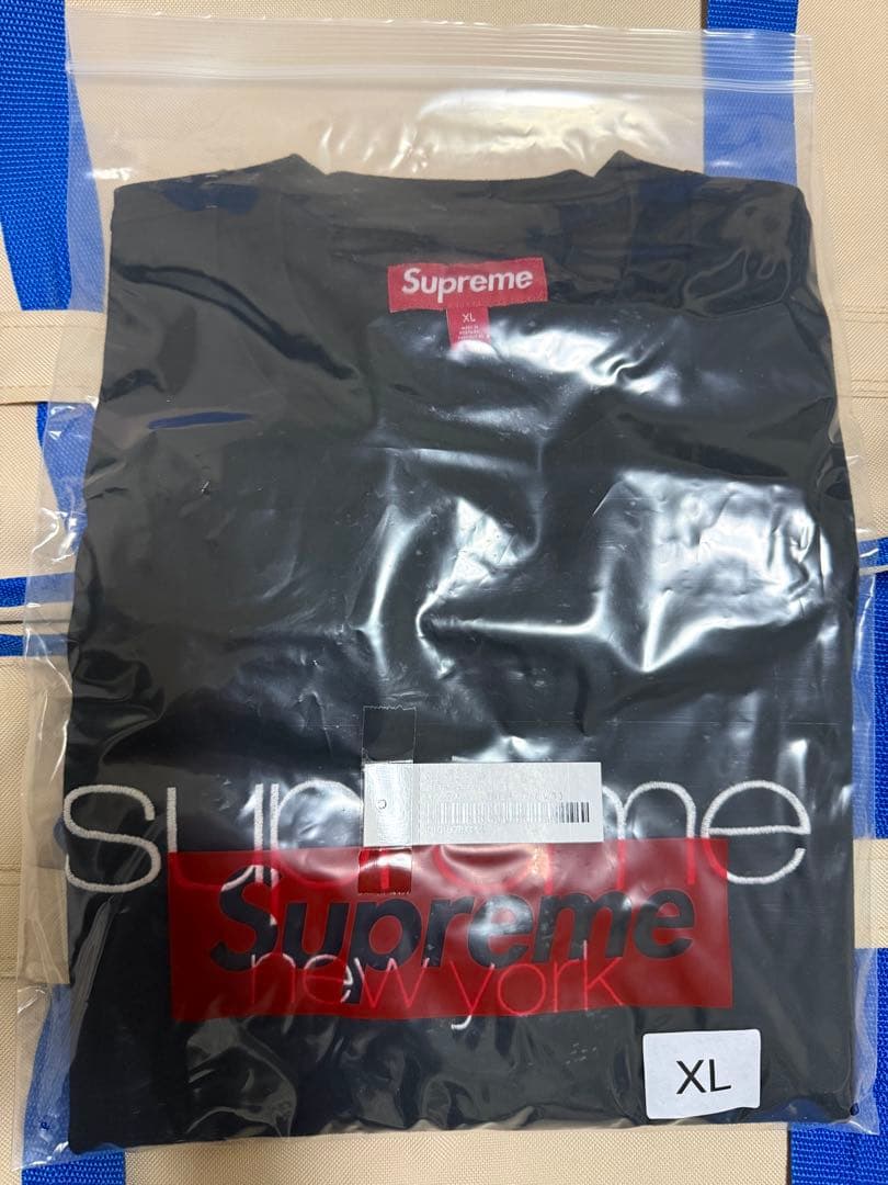 SUPREME Classic Logo S/S Top Tシャツ XL