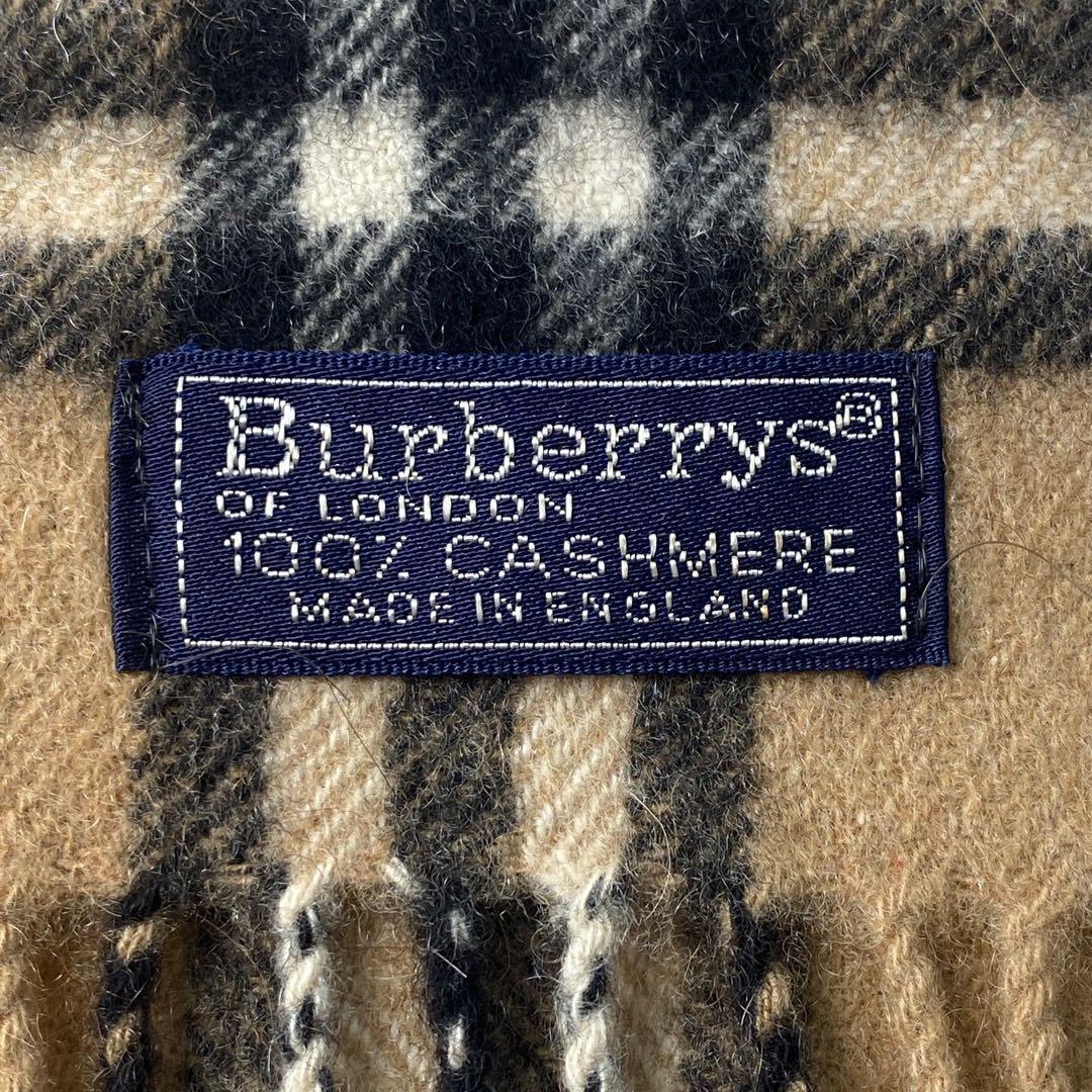バーバリー Burberry ノバチェック柄 マフラー カシミヤ