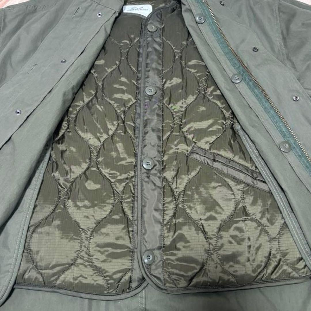 FREAK'S STORE ショートモッズコート ライナー付 F オリーブ