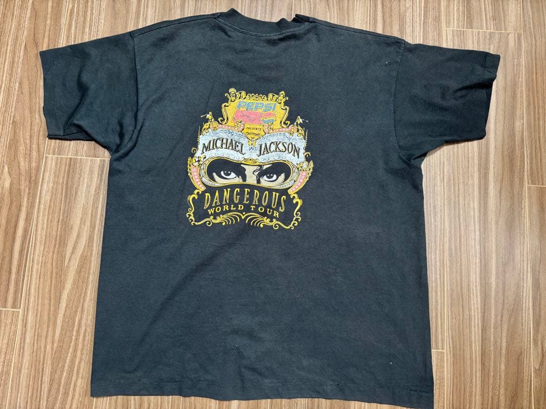 90s マイケルジャクソン Tシャツ Dangerous USA製 XL