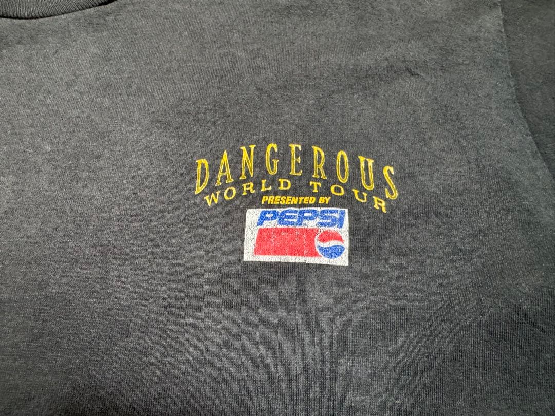90s マイケルジャクソン Tシャツ Dangerous USA製 XL