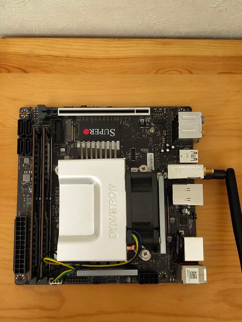 i9-9900K搭載 Supermicro C9Z390-CG-IW