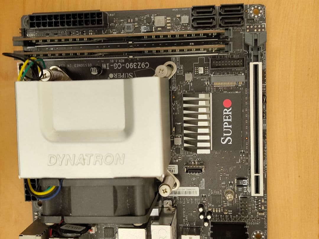 i9-9900K搭載 Supermicro C9Z390-CG-IW