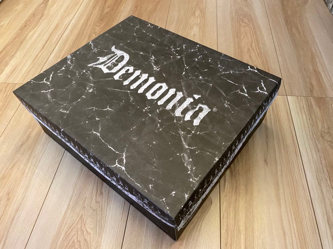 【期間限定セール】DEMONIA スターカット ストレッチ アンクルブーツ