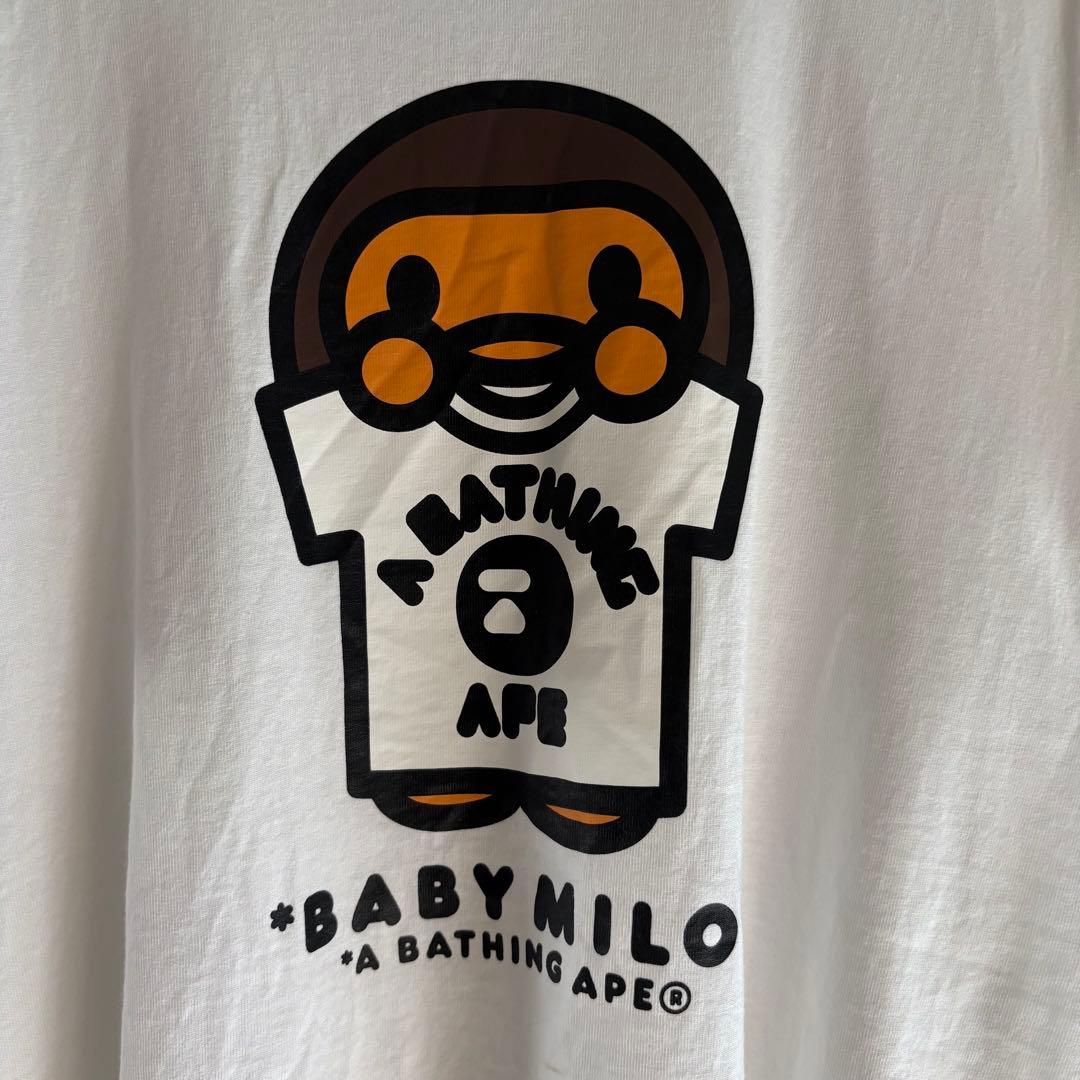 A・BATHING APE Tシャツ BABY milo Mサイズ