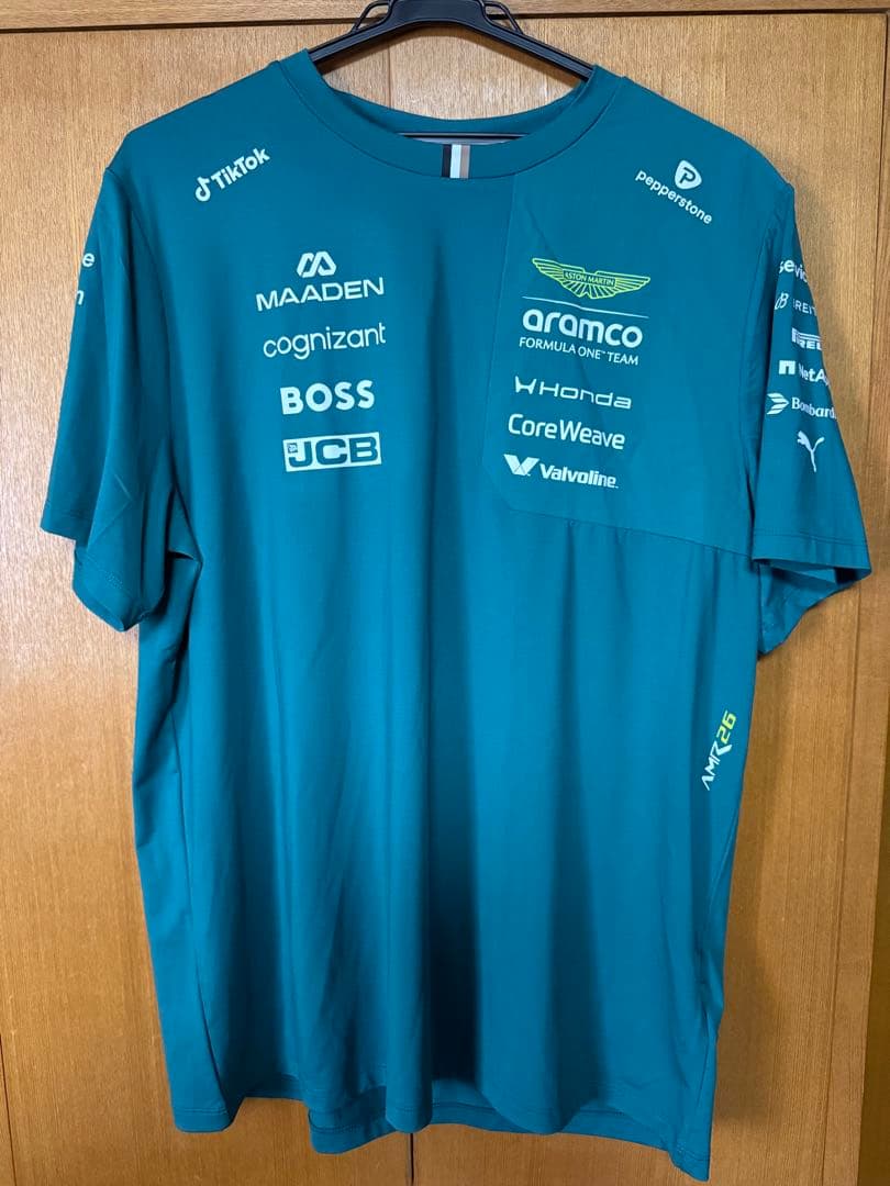 Aston Martin 2026 F1 チームTシャツ Lサイズ グッズ