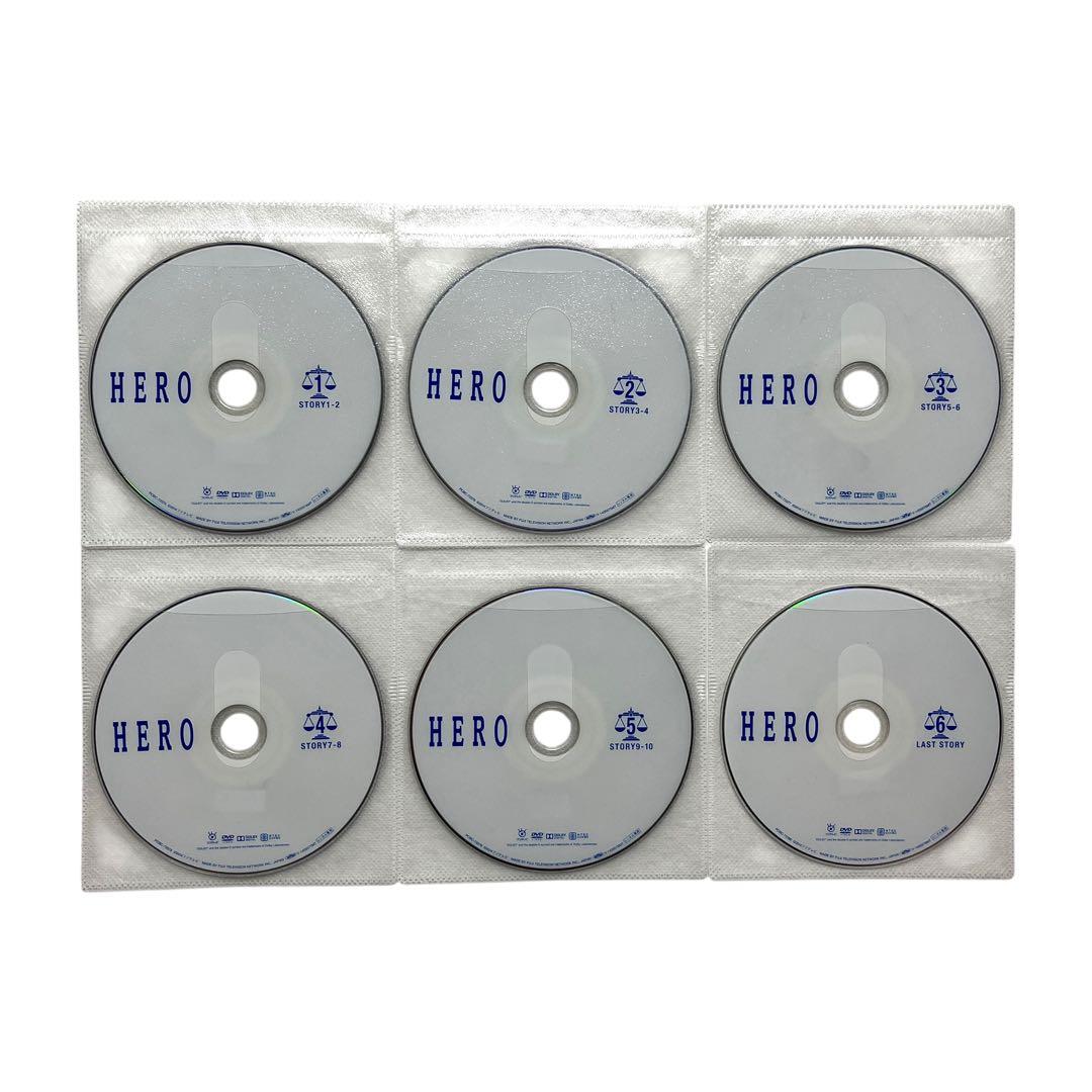 新品ケース DVD 「 HERO 」 全6巻 第2期 2014年 木村拓哉
