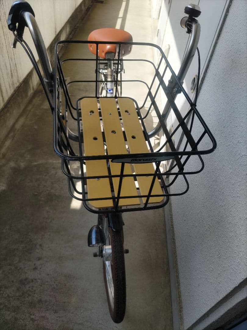 丸石サイクル ペットポーター pet porter 犬用自転車 前かご付き