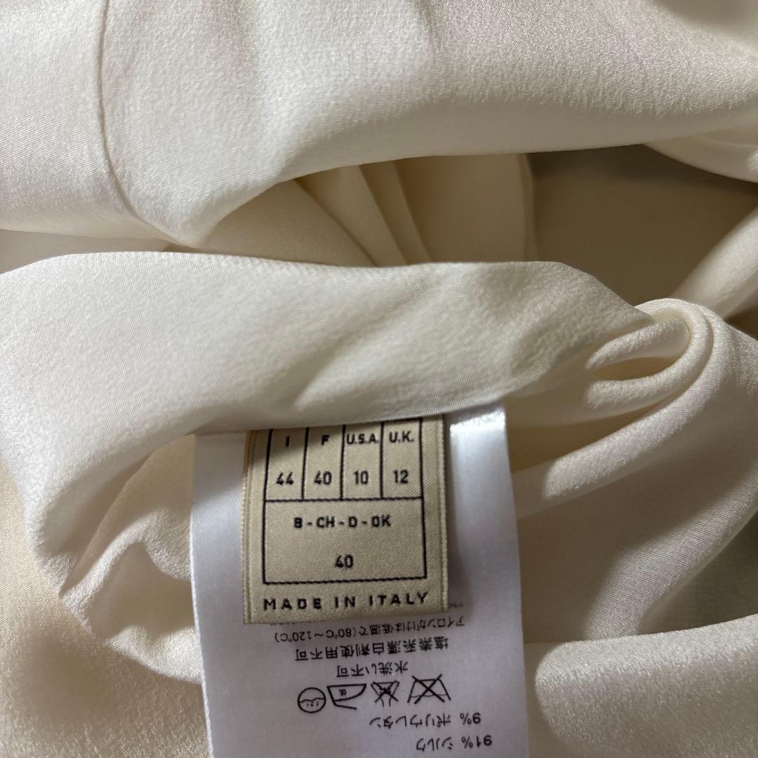 EMILIO PUCCI ストライプ膝丈ワンピース