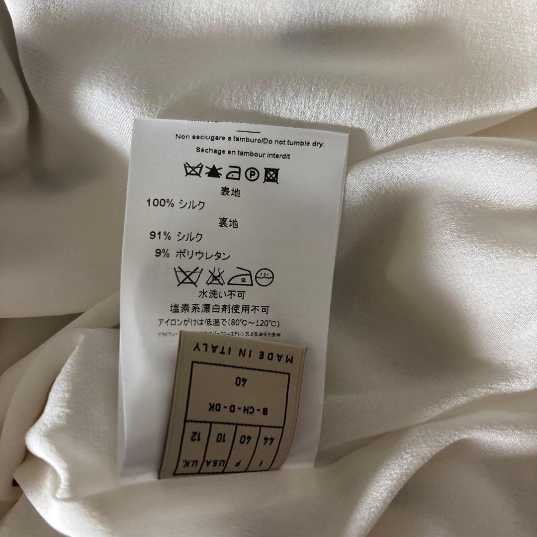 EMILIO PUCCI ストライプ膝丈ワンピース
