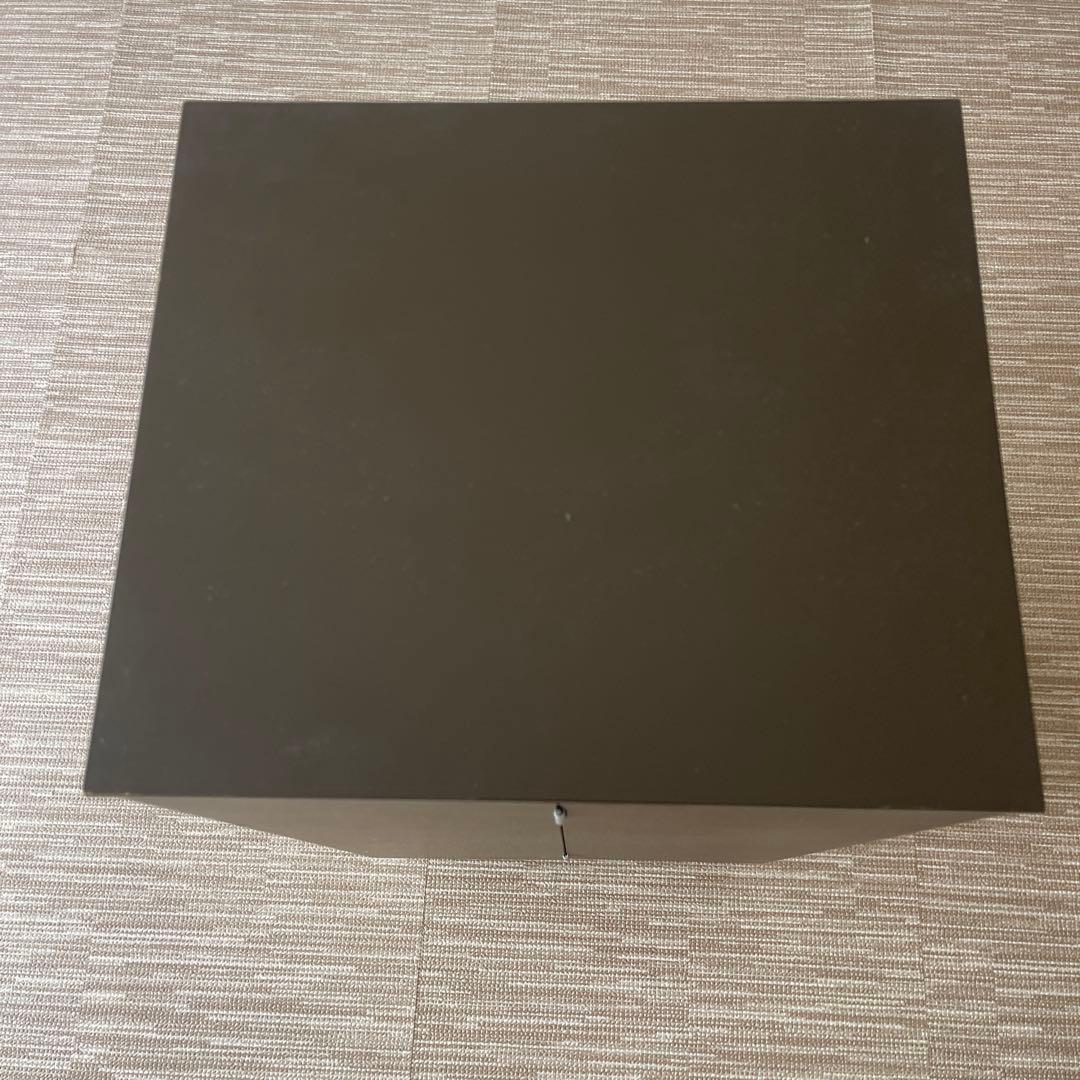 コスメワゴン　ダークブラウン ミラー付き収納キャビネット