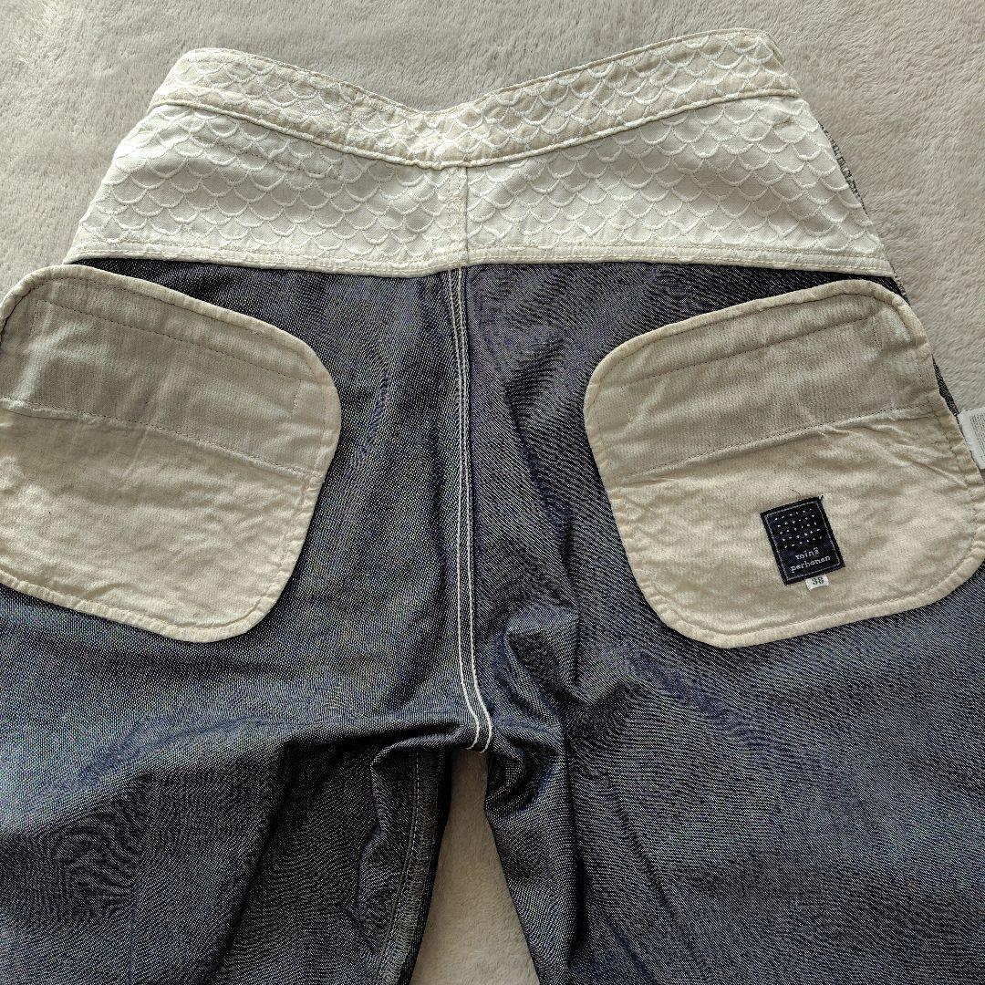 ミナペルホネン　fete　38サイズ　NAVY