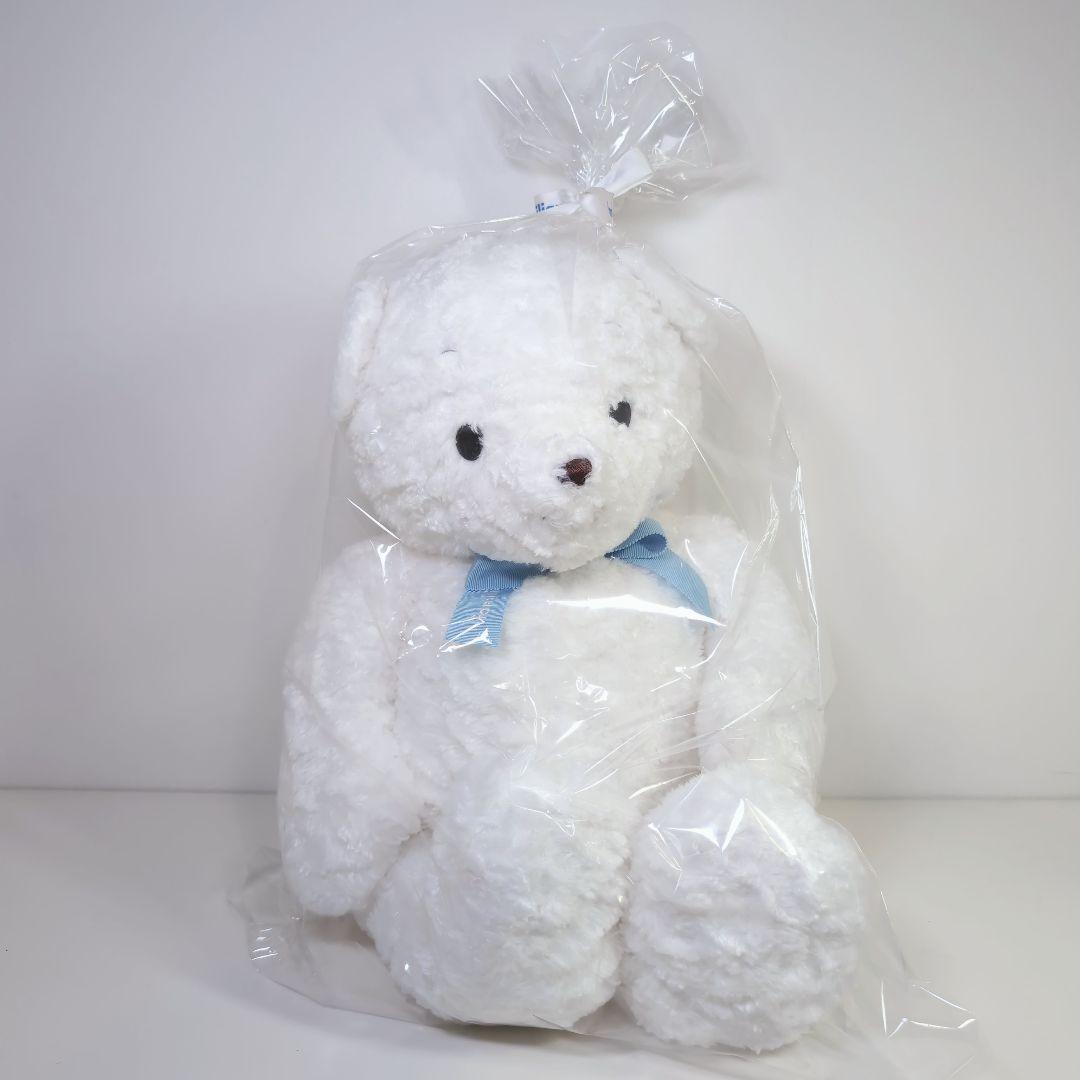 未使用 familiar ベア Lサイズ 白くま ぬいぐるみ