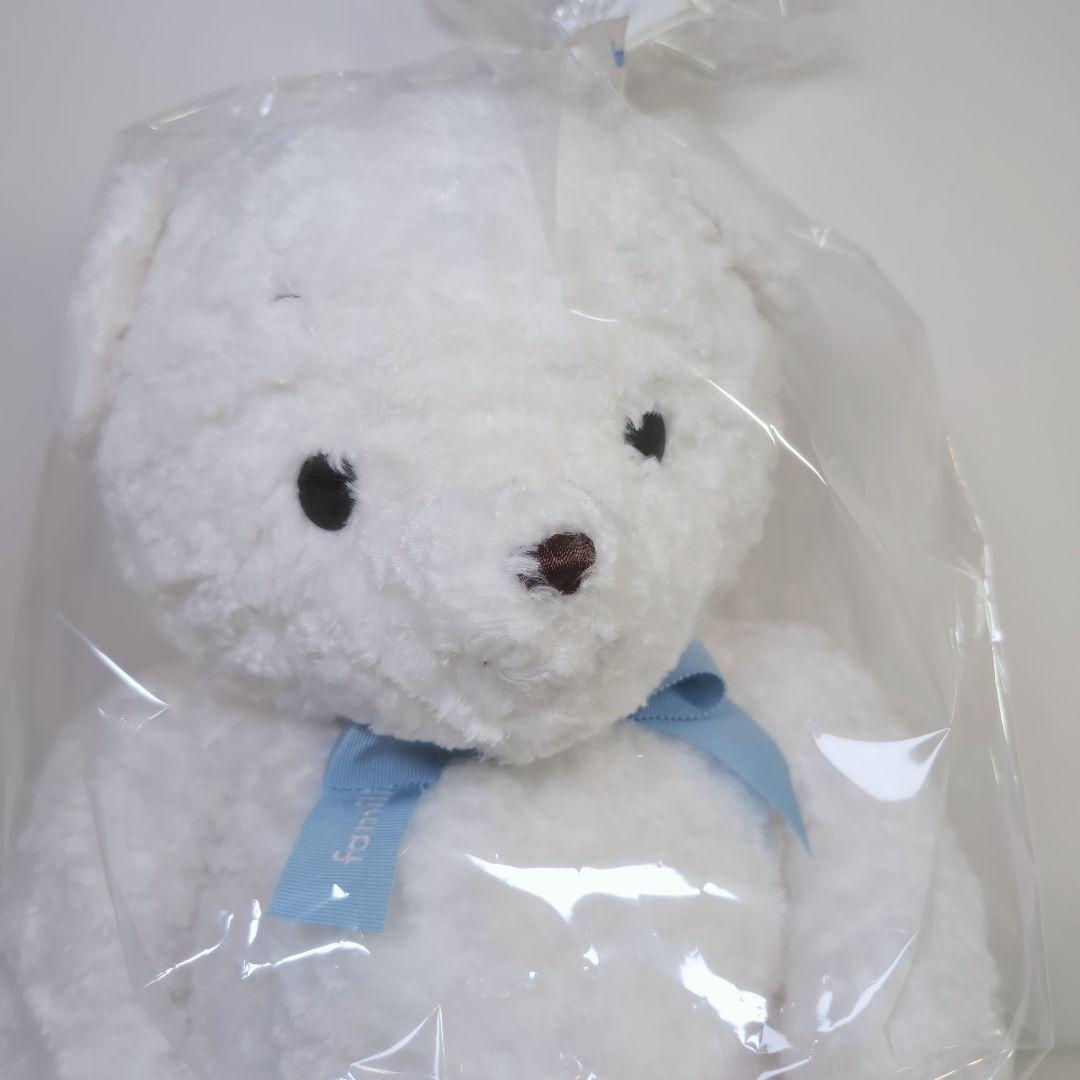 未使用 familiar ベア Lサイズ 白くま ぬいぐるみ
