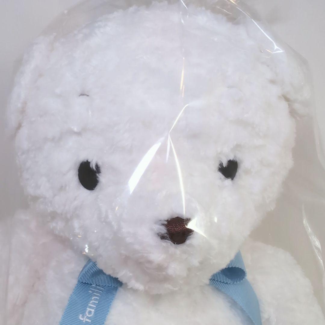 未使用 familiar ベア Lサイズ 白くま ぬいぐるみ