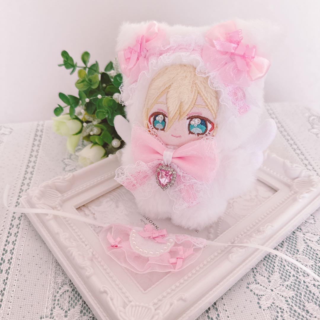DONG (459-460)自立 ぬい服 10cm 着ぐるみ ねこスタイ付