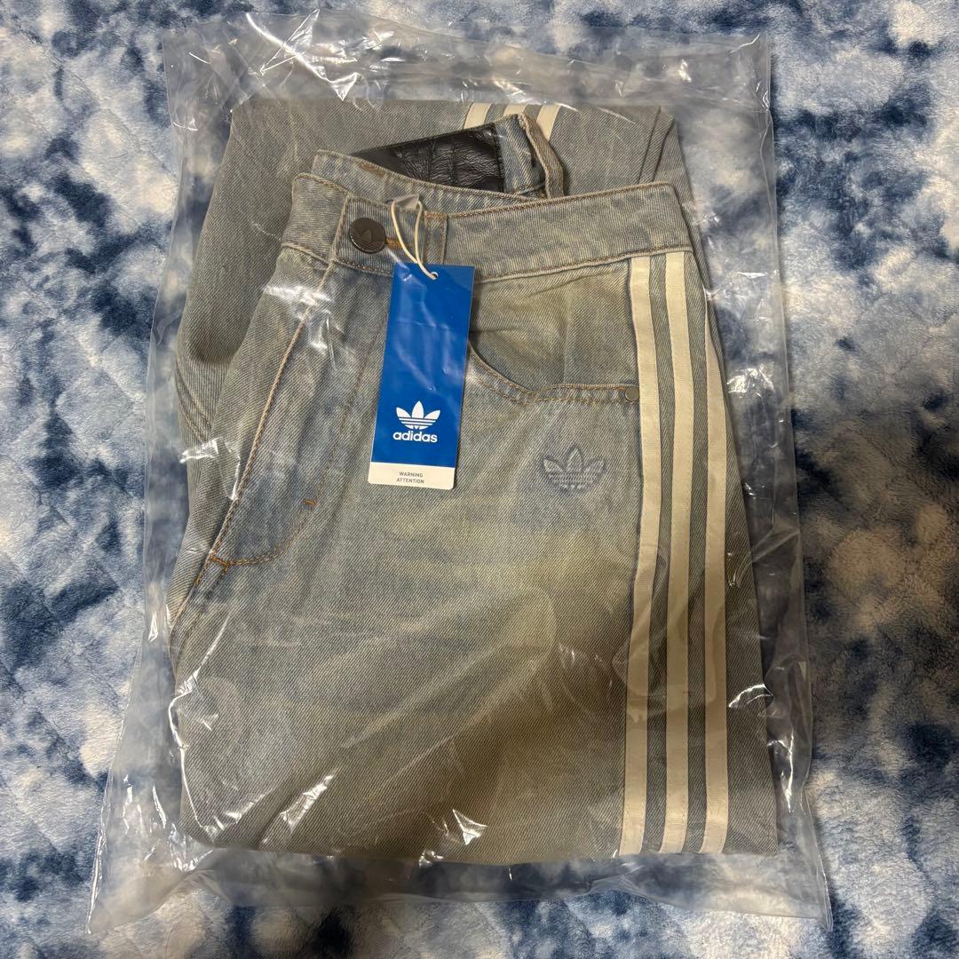 新品26⭐️ADILENIUMシーズン3 バナナフィット ウォッシュドデニムパンツ