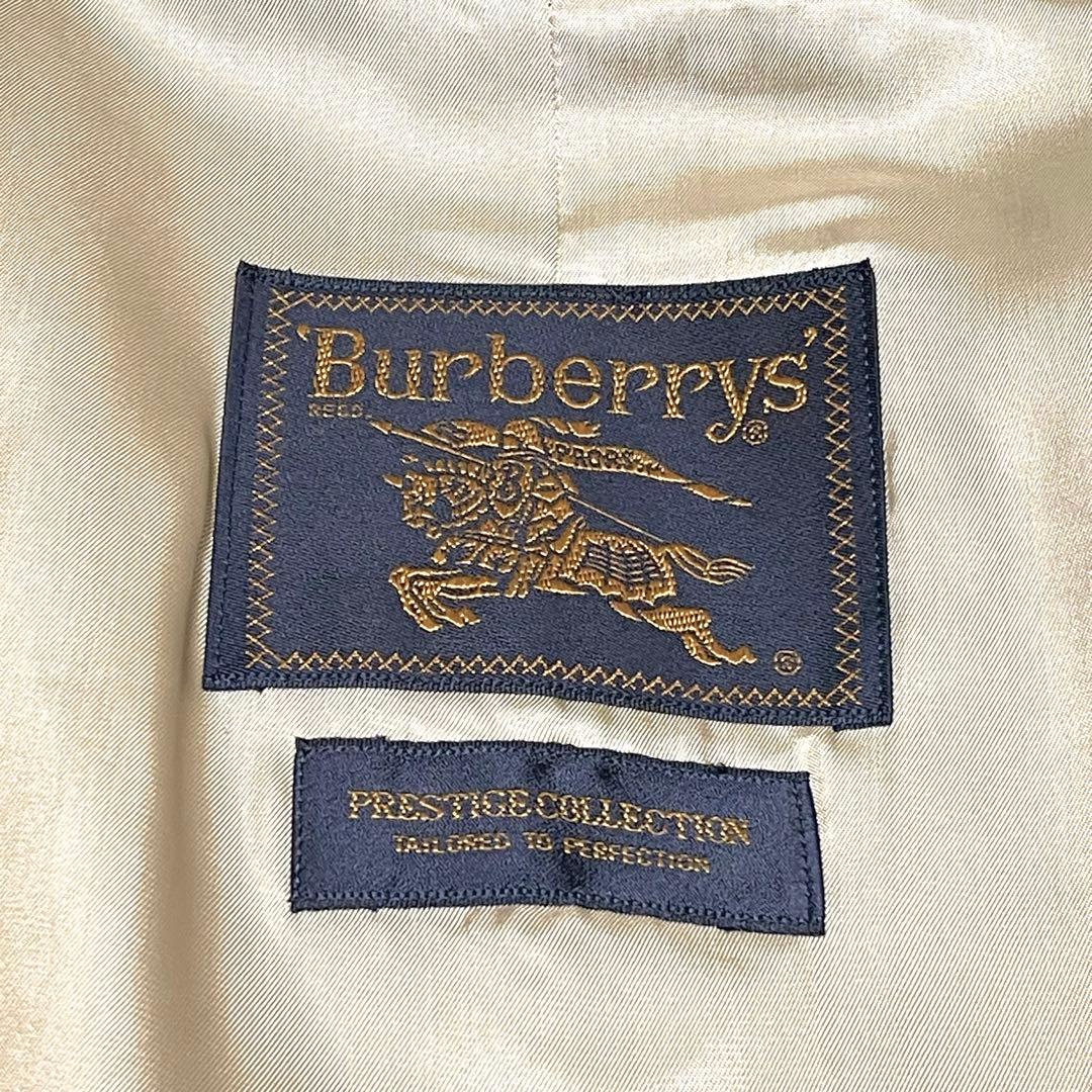 ●Burberry’s・バーバリーズシルク100%ステンカラーコート●L〜XL