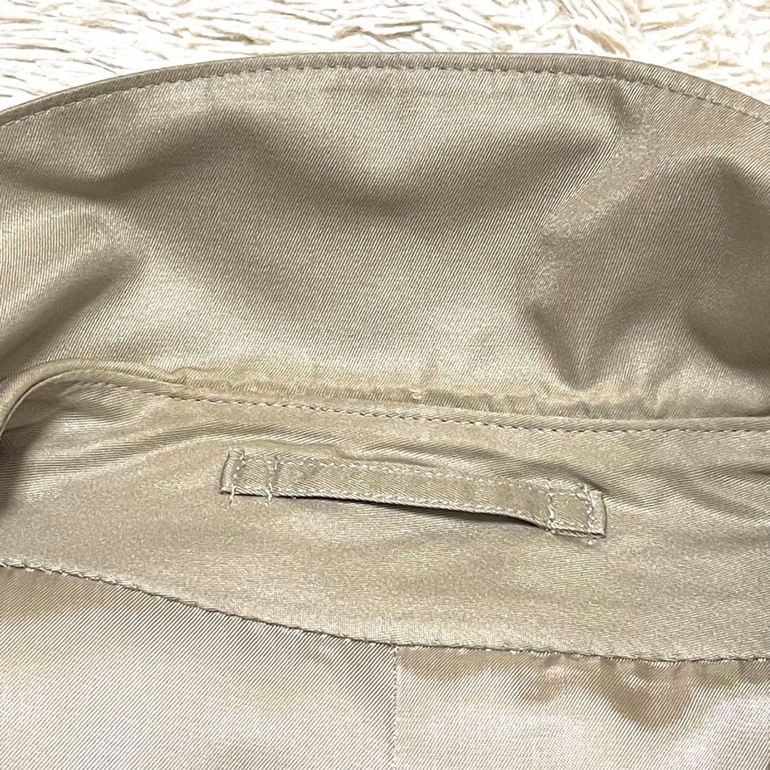 ●Burberry’s・バーバリーズシルク100%ステンカラーコート●L〜XL