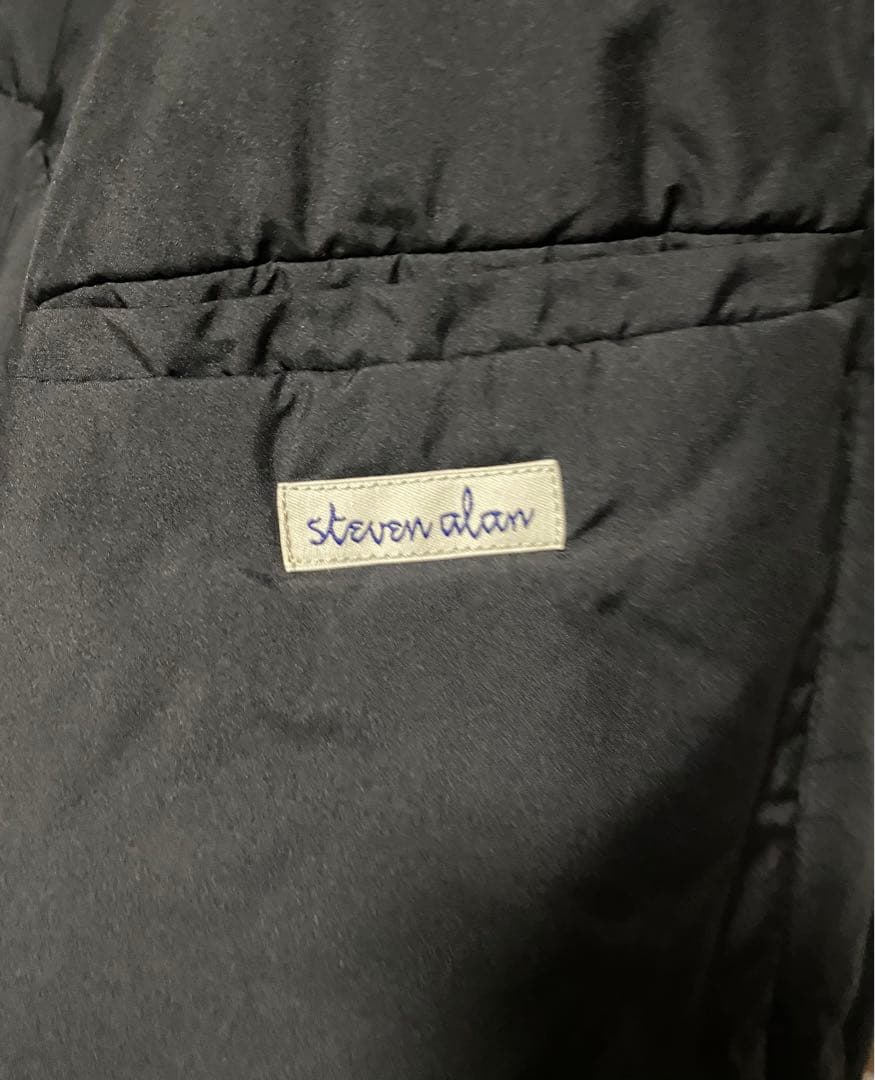 ＜Steven Alan＞ バフ ジープ コート/Lサイズ/BLACK