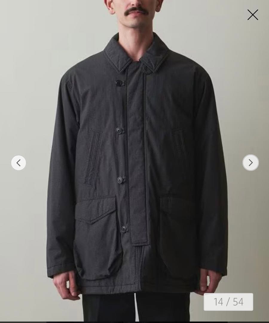 ＜Steven Alan＞ バフ ジープ コート/Lサイズ/BLACK