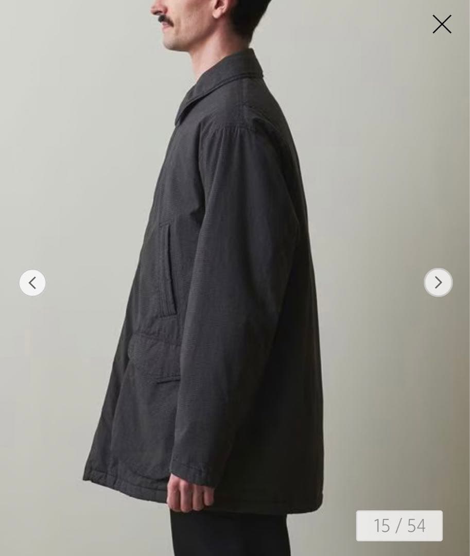 ＜Steven Alan＞ バフ ジープ コート/Lサイズ/BLACK