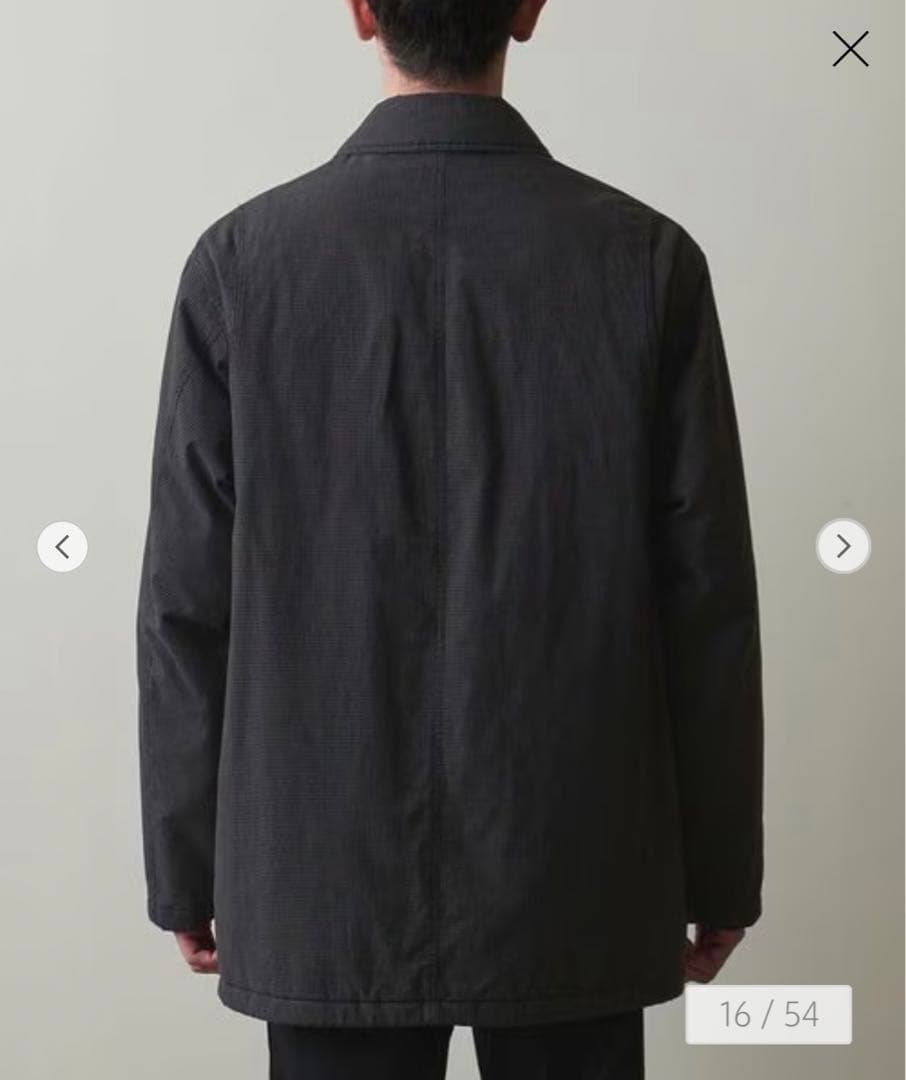 ＜Steven Alan＞ バフ ジープ コート/Lサイズ/BLACK