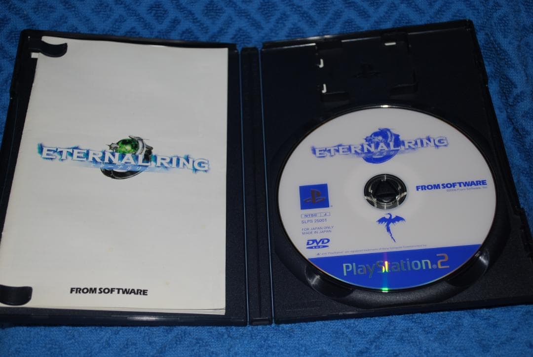 プレステ２ソフト「エターナルリング」中古動作品の出品です。
