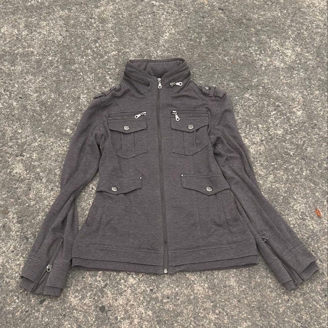 00s archive y2k ギミックパーカー