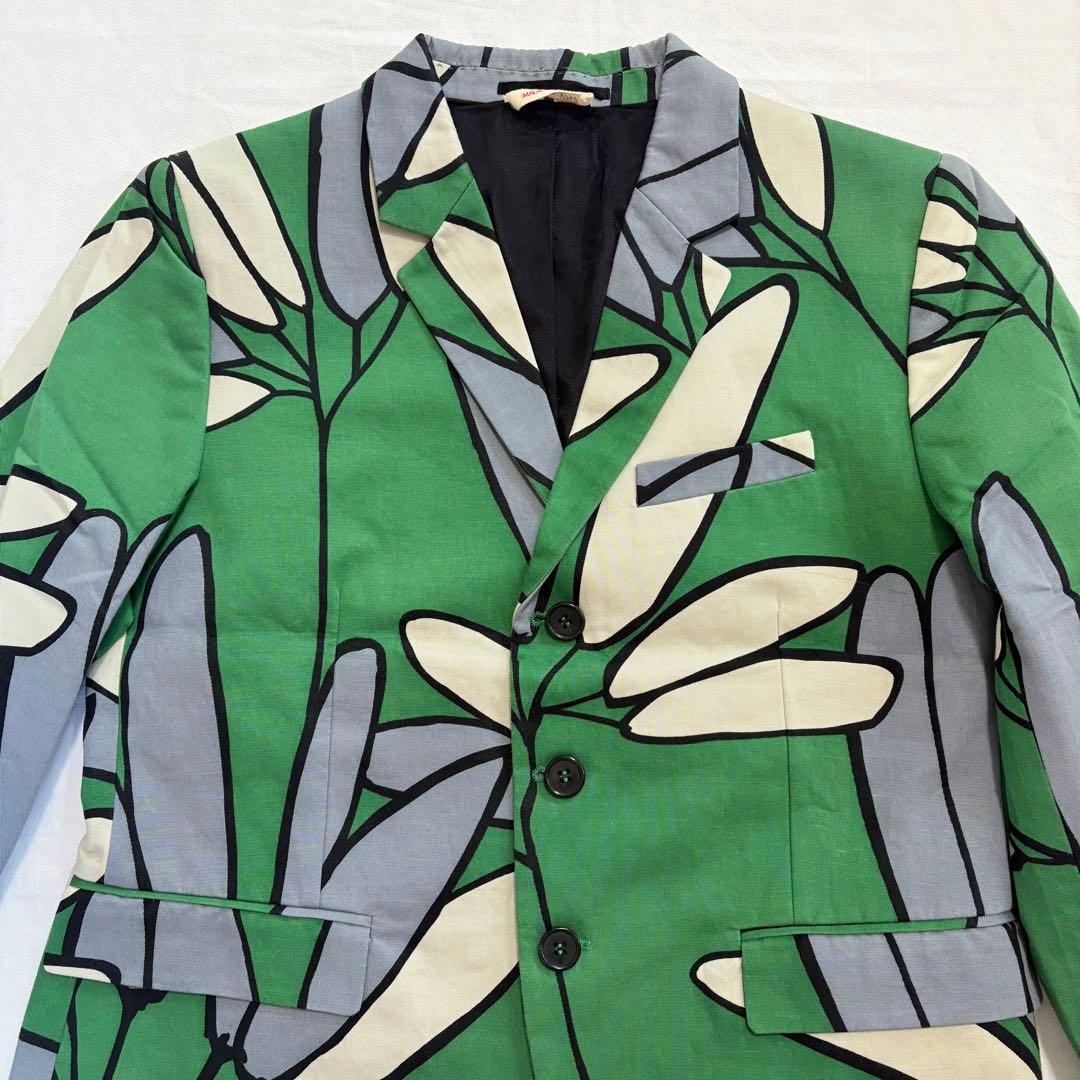 MARNI ボタニカルプリント　リーフ柄　ジャケット　44