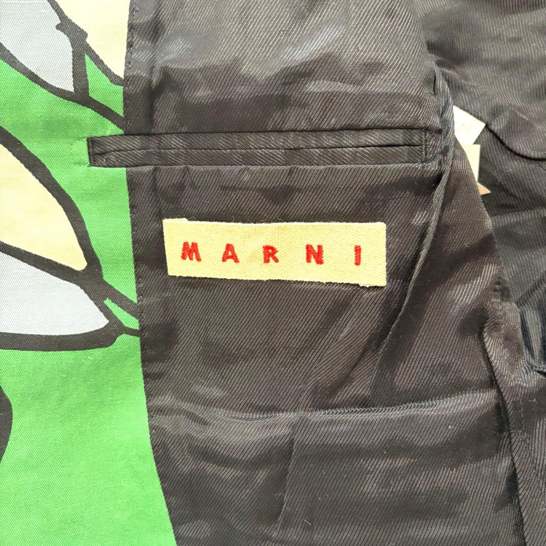 MARNI ボタニカルプリント　リーフ柄　ジャケット　44