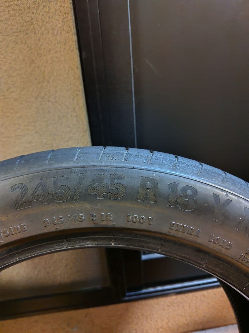 5PW245/45/R18 コンチネンタル　PREMIUMContact⑪