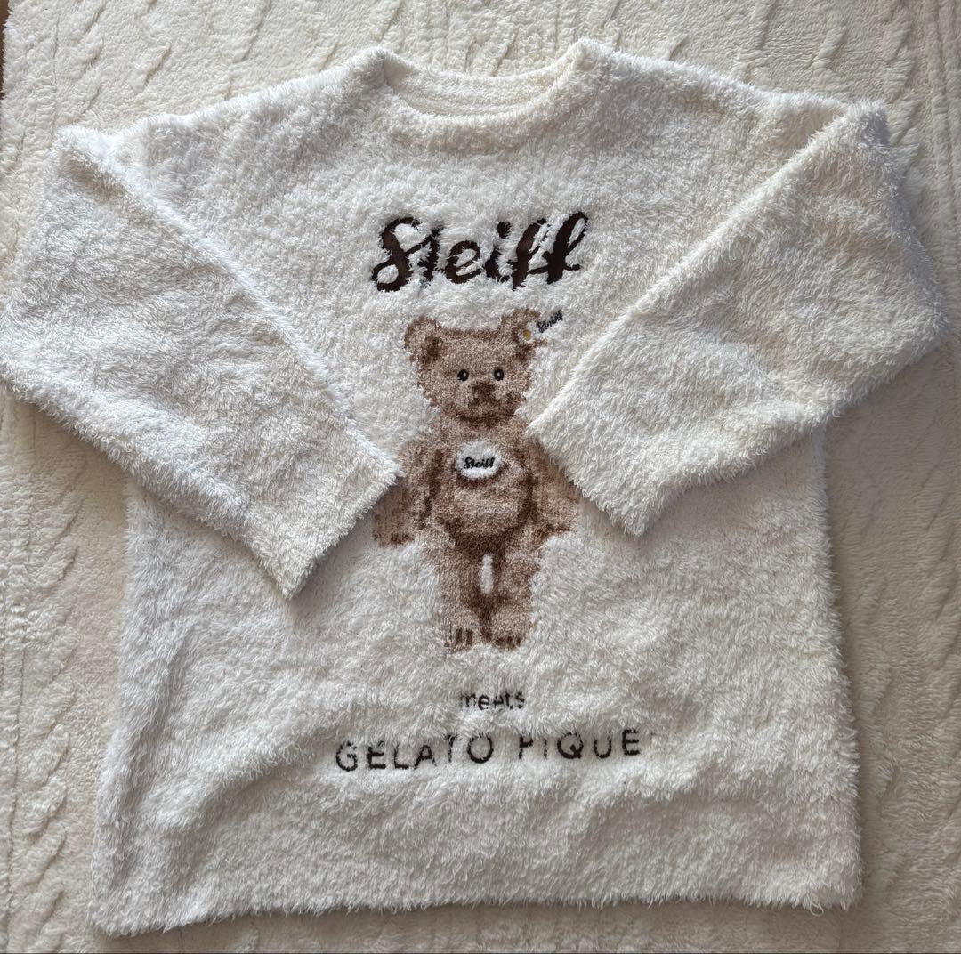 Steiff × Gelato Pique ルームウェア 上下セット