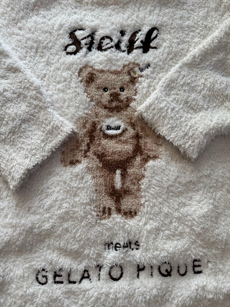 Steiff × Gelato Pique ルームウェア 上下セット
