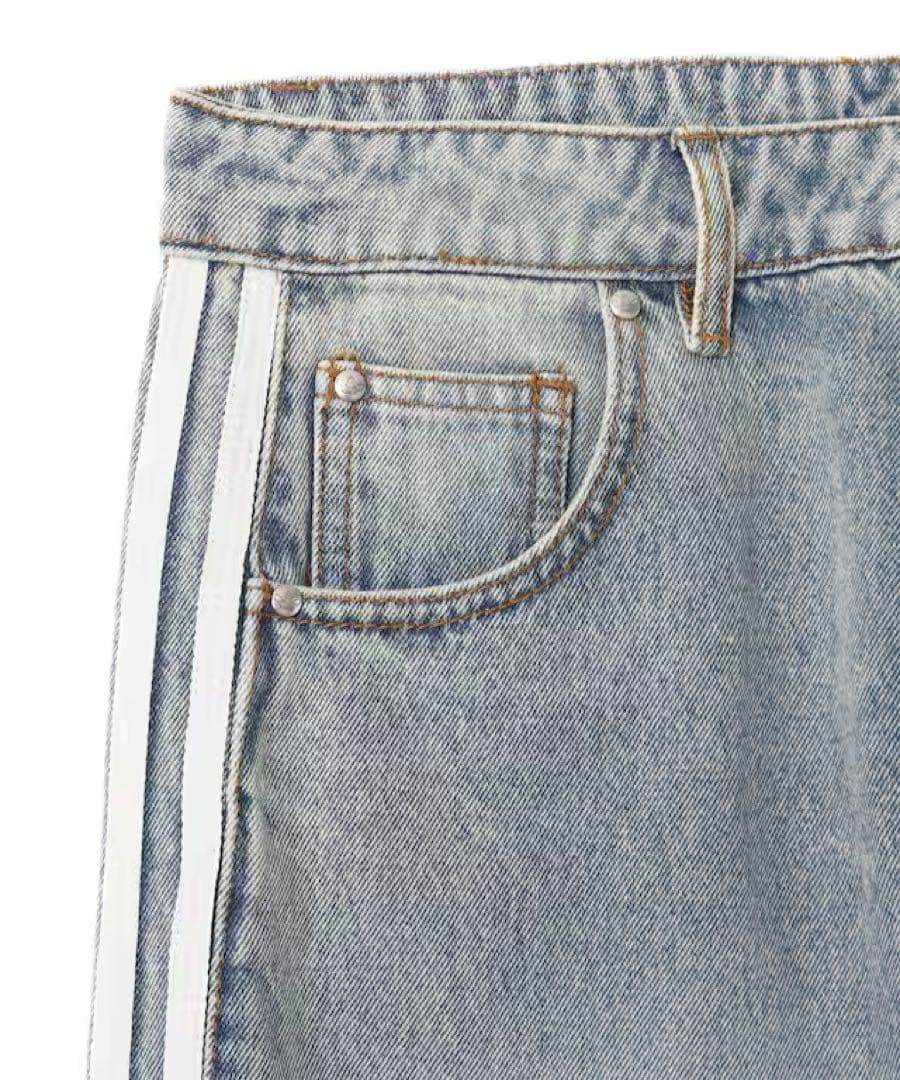 パンツ adidas DENIM FIREBIRD TRACK PANTS